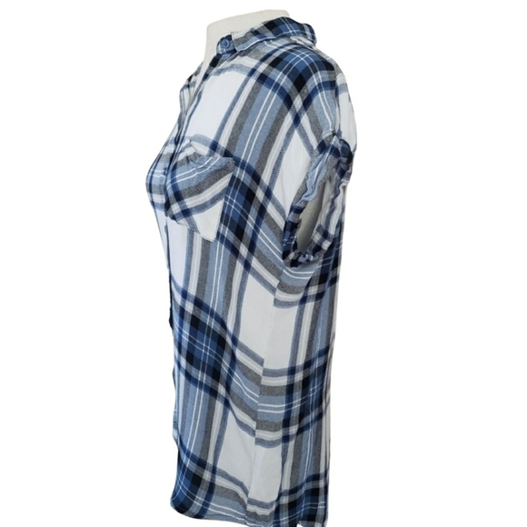 ALC Atlast Classics Flannel Top - Picture 2 of 5